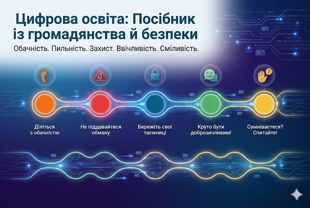 Цифрова грамотність і безпека в інтернеті: посібник від центру "Атлант"