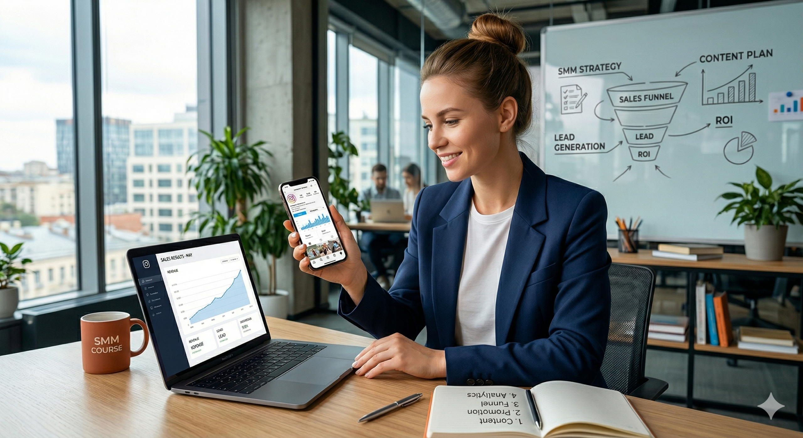 SMM маркетинг та продажі зі смартфону