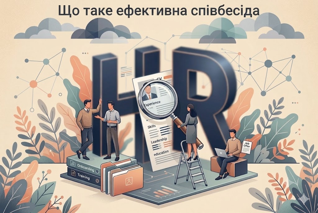 Що таке ефективна співбесіда? Чек-лист від центр "Атлант"